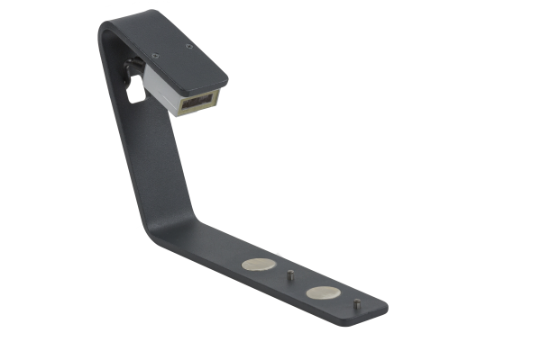 The side barcode reader for the DR500 generation rack readers by Micronic